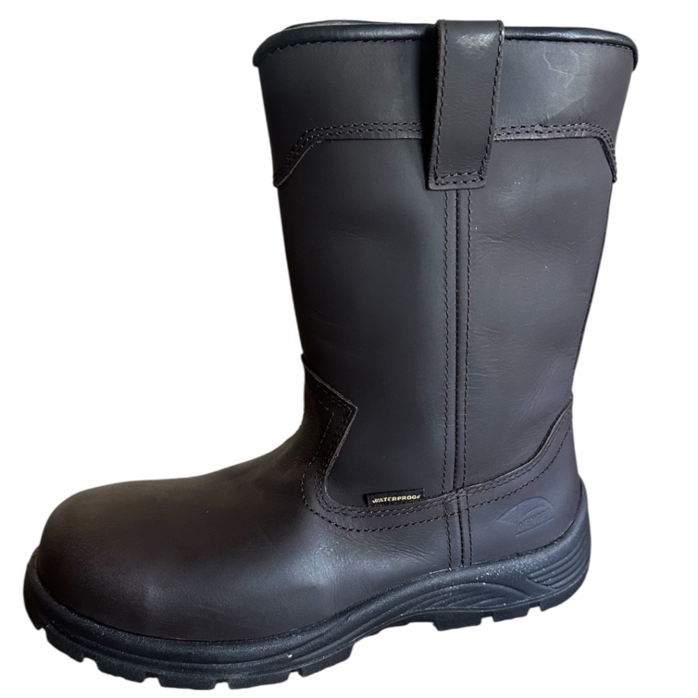 Framer Wellington Work Boots Men’s 9.5 Brown Composite Toe Waterproof